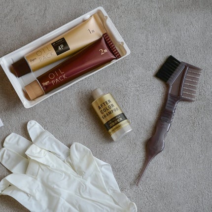 オイルパックカラー/ビゲン/ヘアカラーを使ったクチコミ(2枚目)