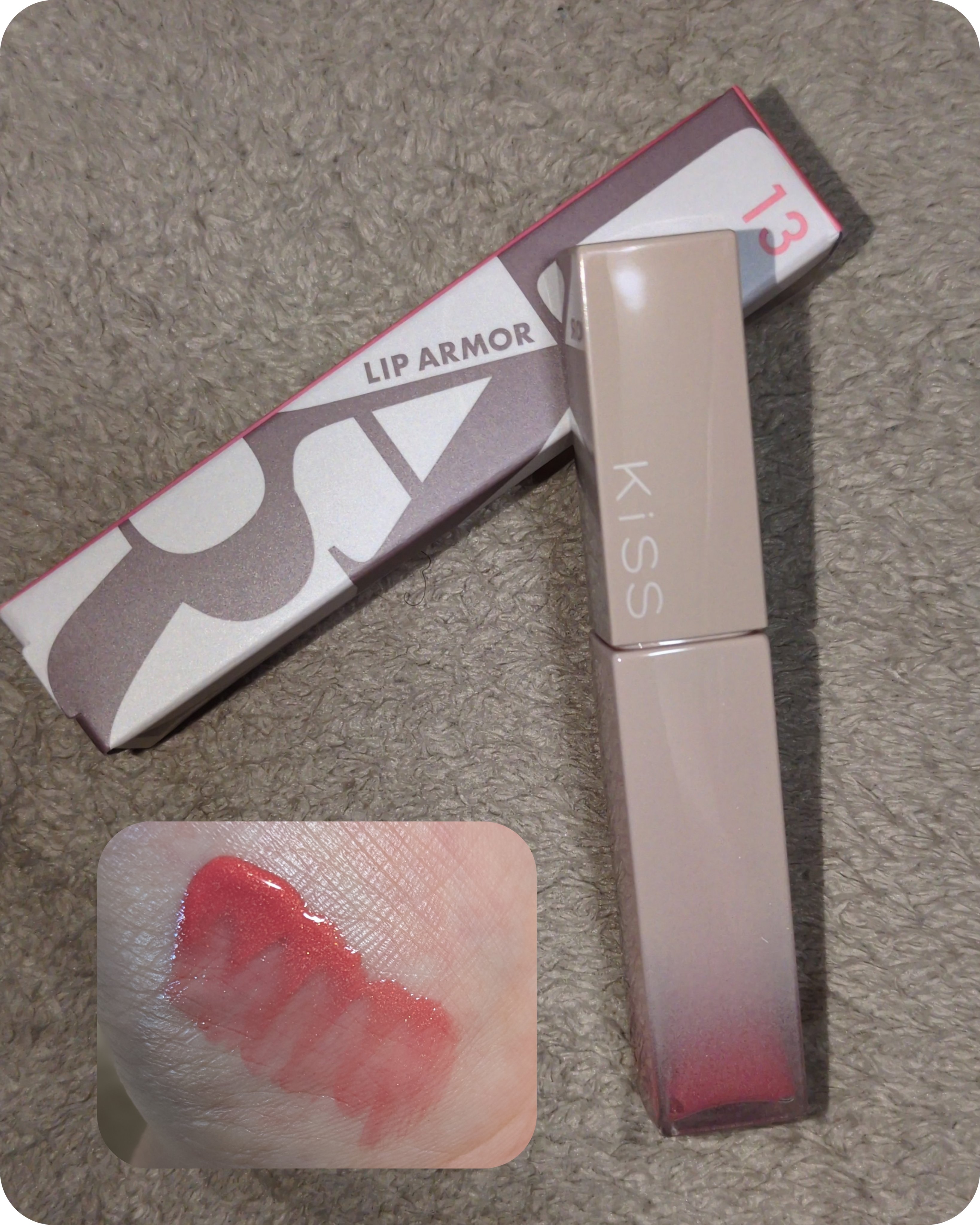 リップアーマー/KiSS/口紅を使ったクチコミ（1枚目）