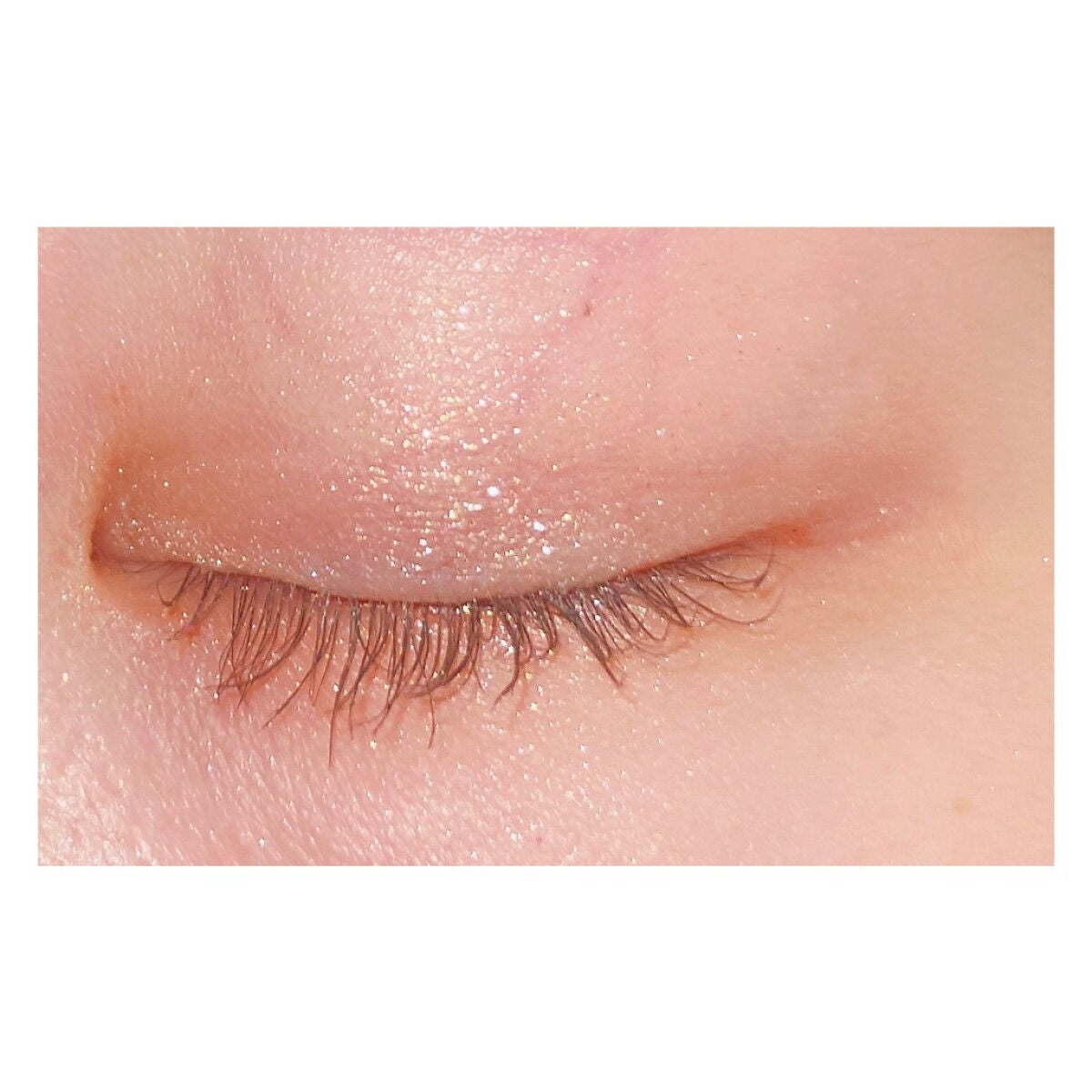 クリスタルシングルアイシャドウ/TONYMOLY/単色アイシャドウを使ったクチコミ(4枚目)