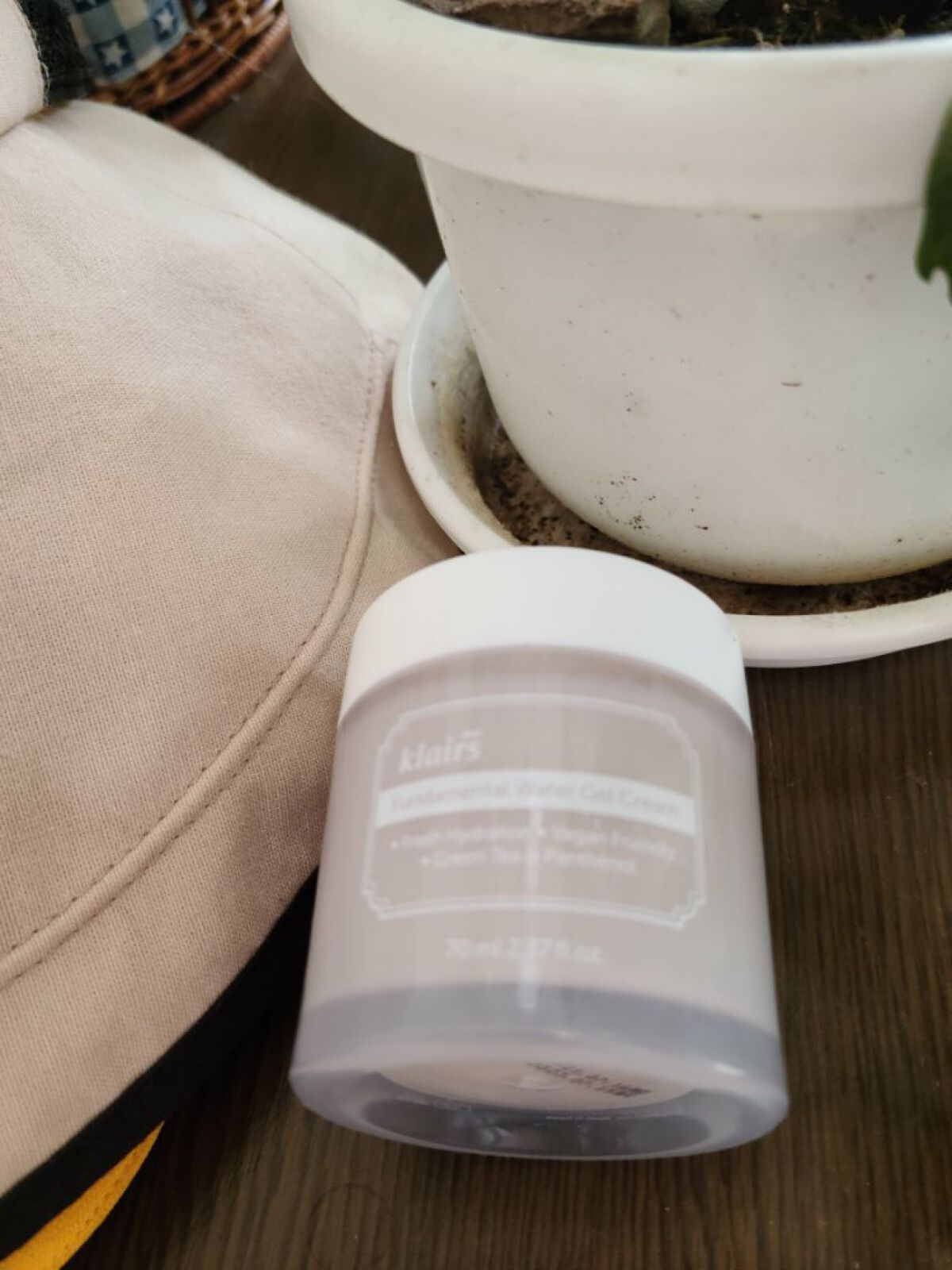 ファンダメンタルウォータージェルクリーム(70ml)/Klairs/フェイスクリームを使ったクチコミ（1枚目）