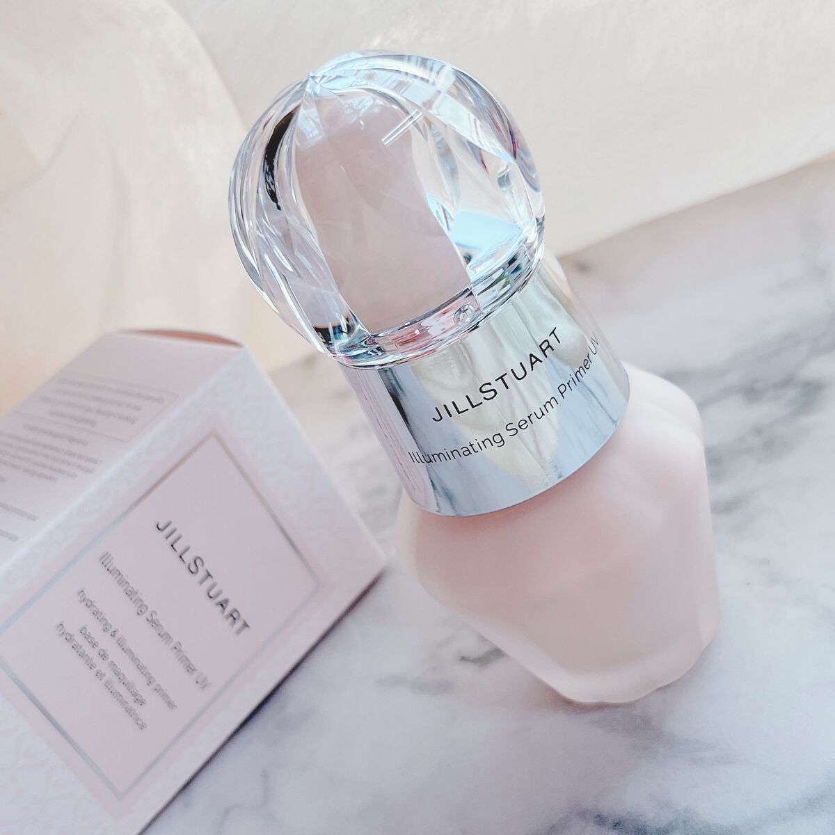 ジルスチュアート　イルミネイティング セラムプライマー/JILL STUART/化粧下地を使ったクチコミ（2枚目）