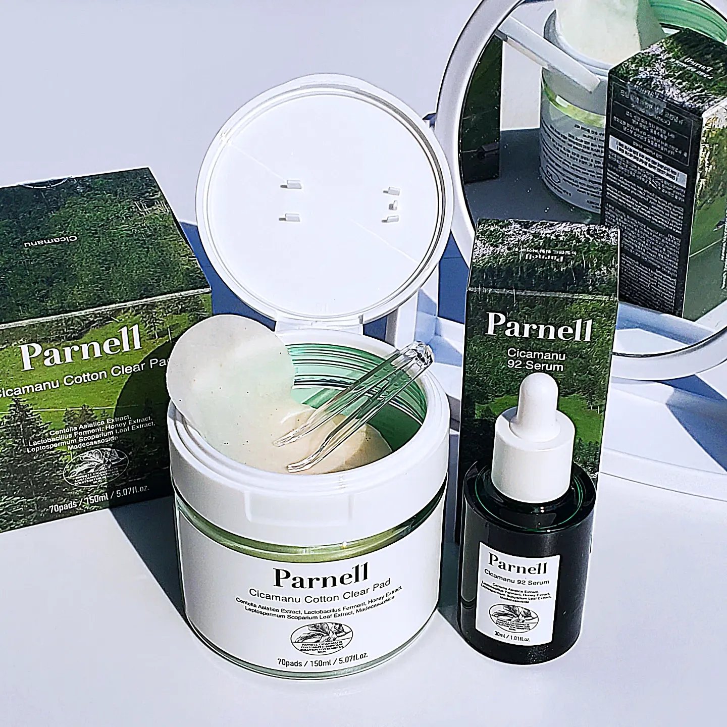 シカマヌ　コットンクリアパッド/parnell/トナーパッドを使ったクチコミ（1枚目）