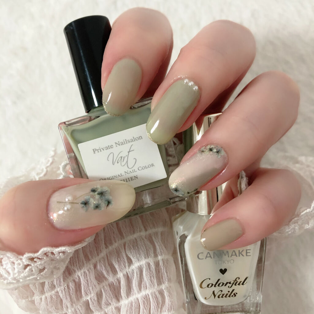 カラフルネイルズ/キャンメイク/マニキュアを使ったクチコミ（1枚目）