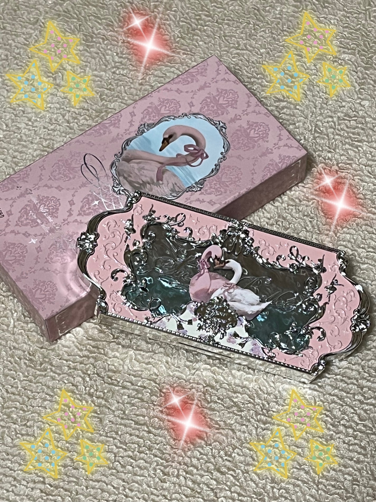 フラワーノーズスワンバレエシリーズ アイシャドウパレット/FlowerKnows/アイシャドウパレットを使ったクチコミ(7枚目)