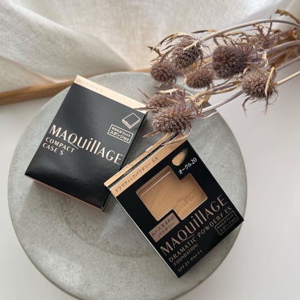 ドラマティックパウダリー EX/マキアージュ/パウダーファンデーションを使ったクチコミ(3枚目)