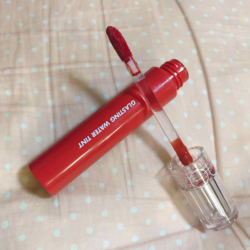 グラスティングウォーターティント/rom&nd/リップティントを使ったクチコミ(1枚目)