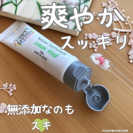 メイクブレス ハミガキ/MAKE BREATH/歯磨き粉を使ったクチコミ(1枚目)