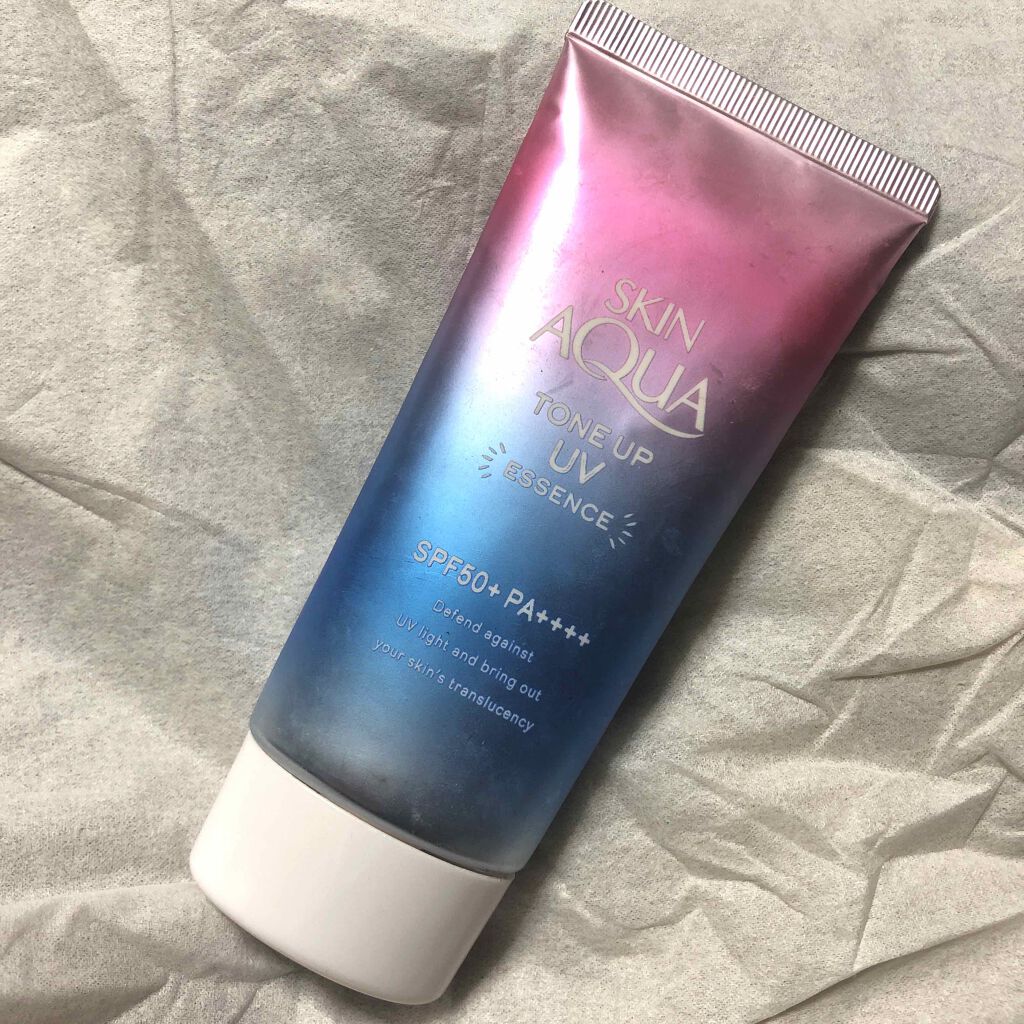 スキンアクア トーンアップUVエッセンス/スキンアクア/日焼け止めクリームを使ったクチコミ(1枚目)