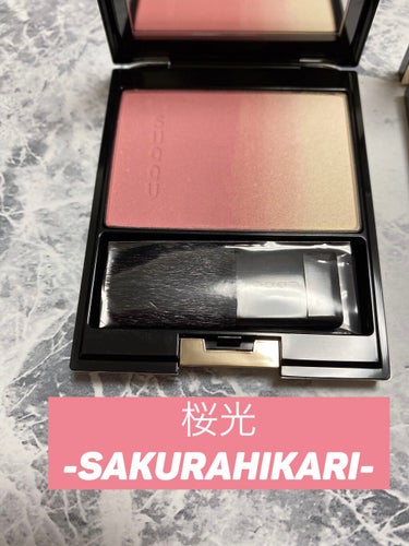 ピュア カラー ブラッシュ 124 桜光 -SAKURAHIKARI/SUQQU/パウダーチークを使ったクチコミ（1枚目）