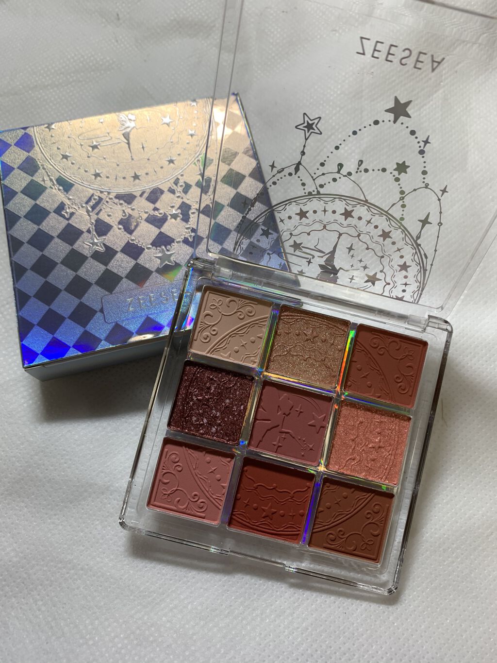 クォーツ 9色アイシャドウパレット(ドリームランドアイシャドウ)/ZEESEA/アイシャドウパレットを使ったクチコミ（1枚目）
