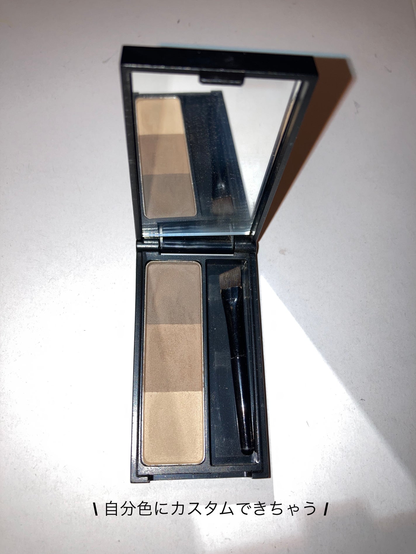 UR GLAM EYEBROW POWDER/U R GLAM/パウダーアイブロウを使ったクチコミ(1枚目)