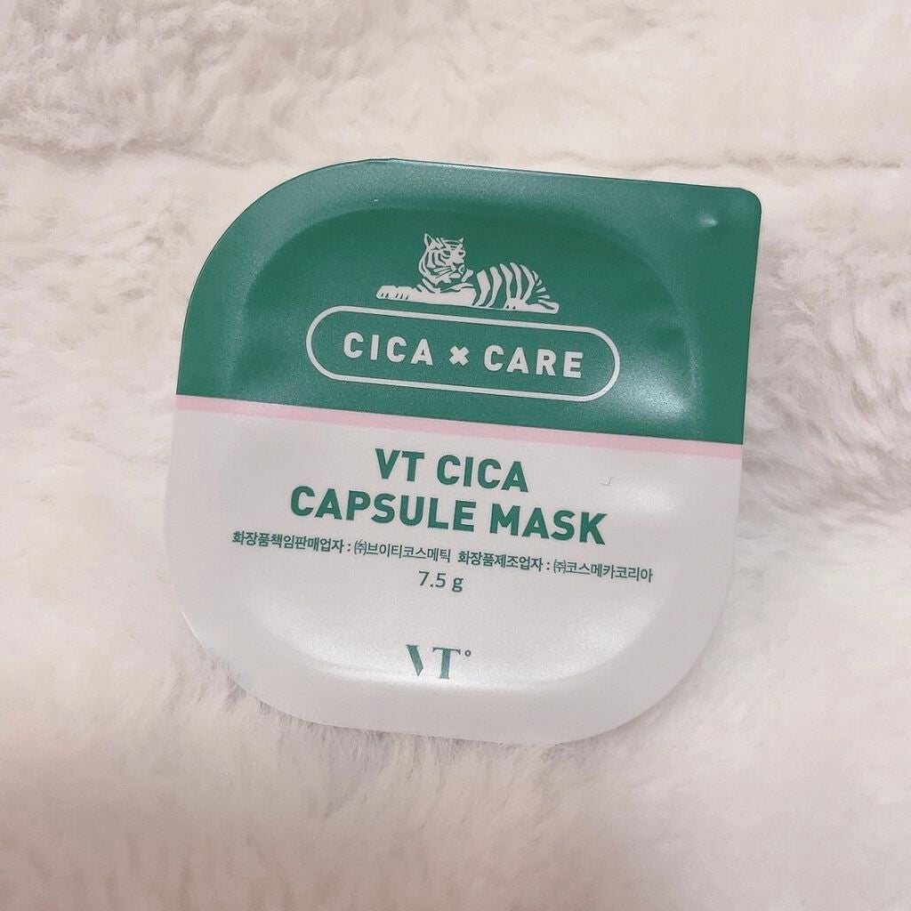 CICA カプセルマスク/VT/洗い流すパック・マスクを使ったクチコミ(1枚目)