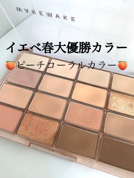 ソフトブラーリングアイパレット/wakemake/アイシャドウパレットを使ったクチコミ(1枚目)