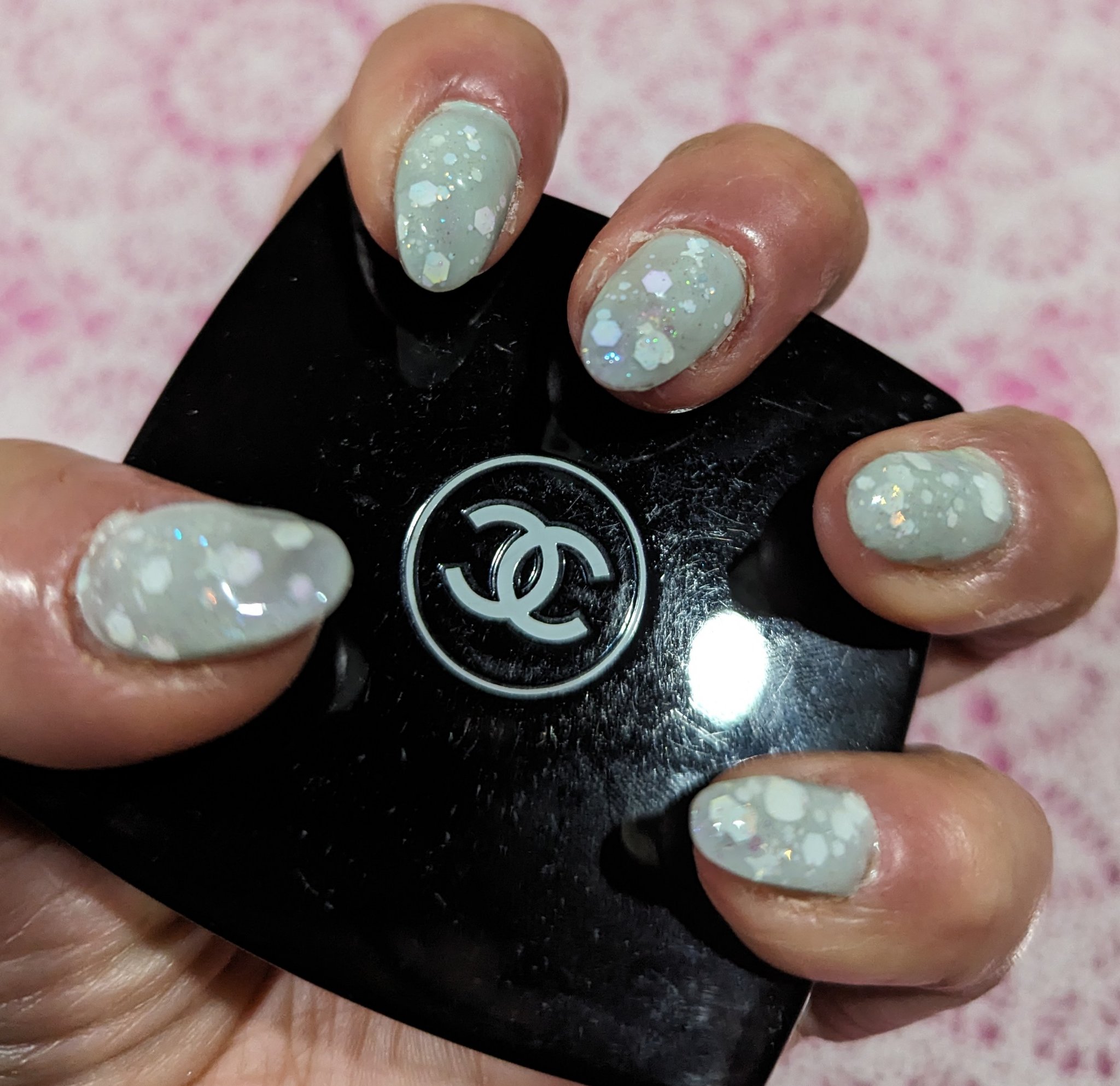 カラーホロジェル/キャンドゥ/ジェルネイルを使ったクチコミ（1枚目）