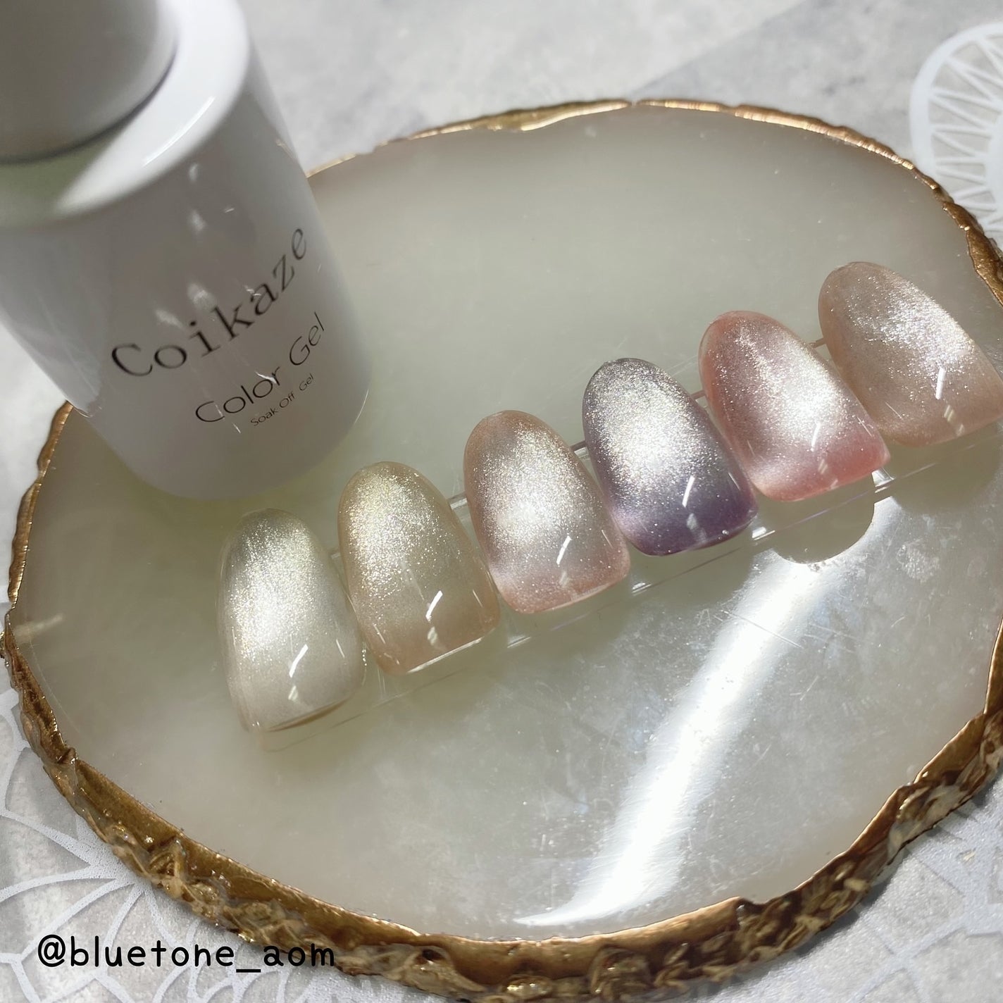 Coikaze キャッツアイジェル/Coikaze/ジェルネイルを使ったクチコミ(7枚目)