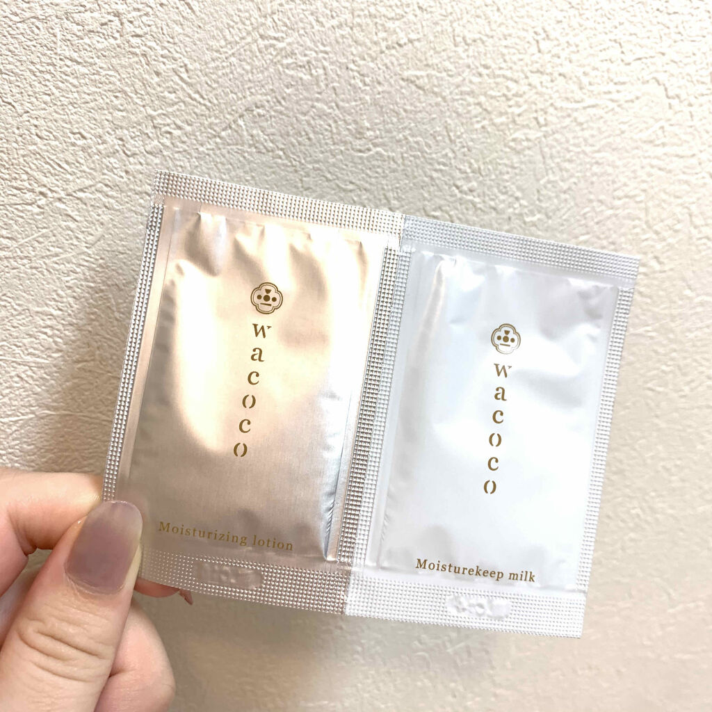 ワココ　モイスチュアキープミルク/クラブ/乳液を使ったクチコミ（1枚目）