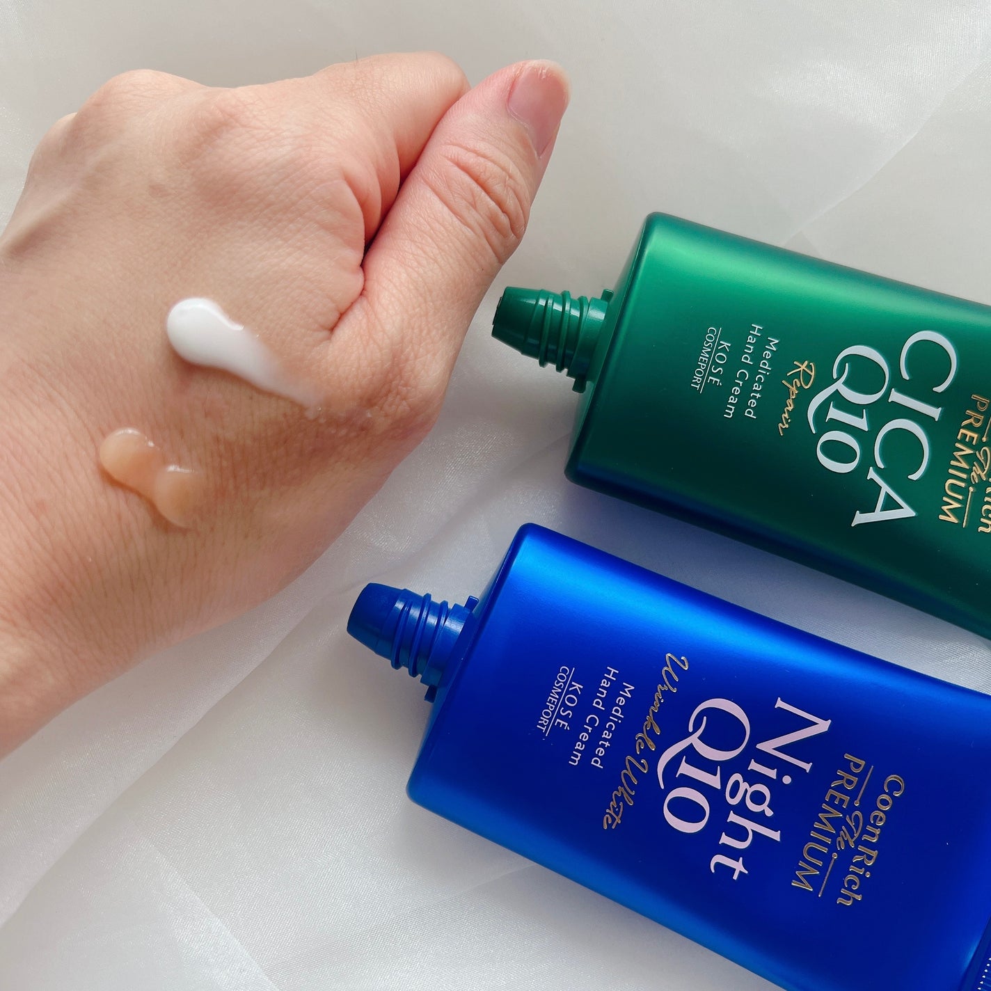 コエンリッチ ザ プレミアム 薬用リンクルナイト ハンドクリーム 【医薬部外品】/コエンリッチQ10/ハンドクリームを使ったクチコミ(3枚目)