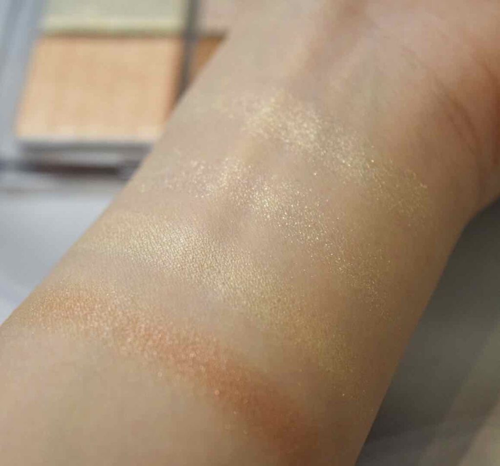 【旧】ディオール バックステージ フェイス グロウ パレット/Dior/ハイライトを使ったクチコミ（3枚目）