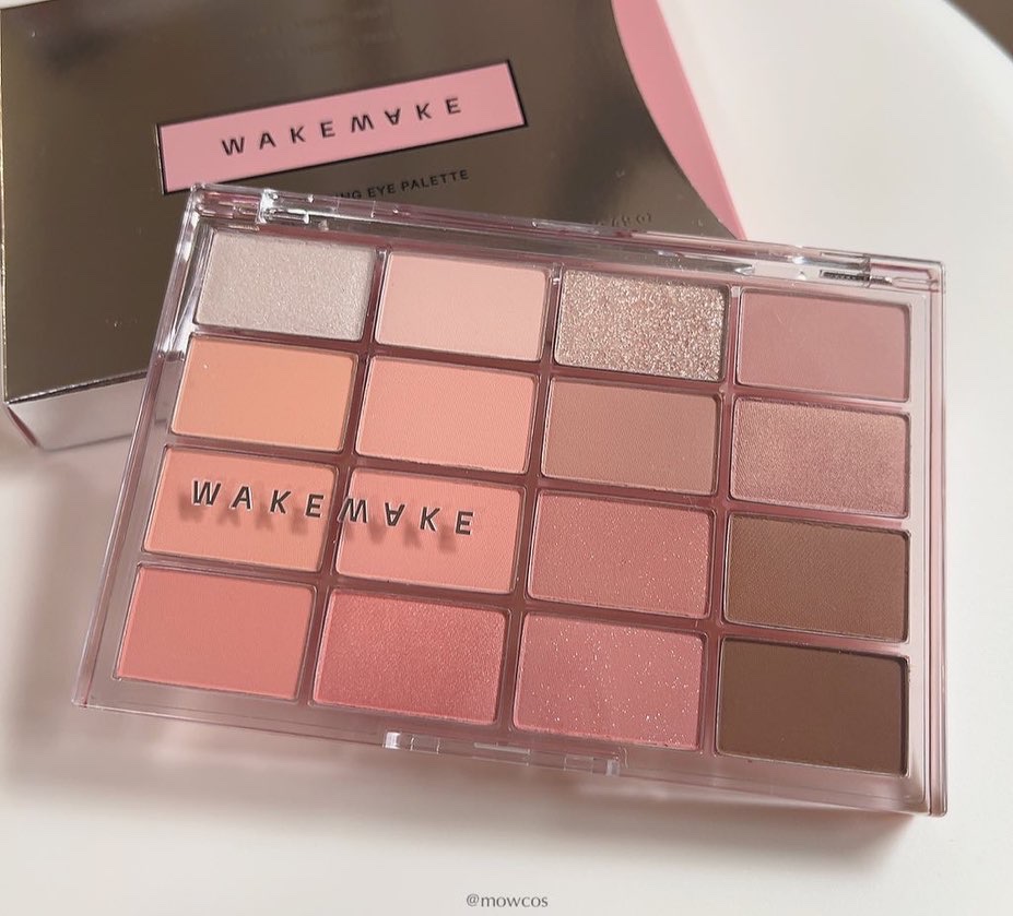 ソフトブラーリングアイパレット/wakemake/アイシャドウパレットを使ったクチコミ（1枚目）