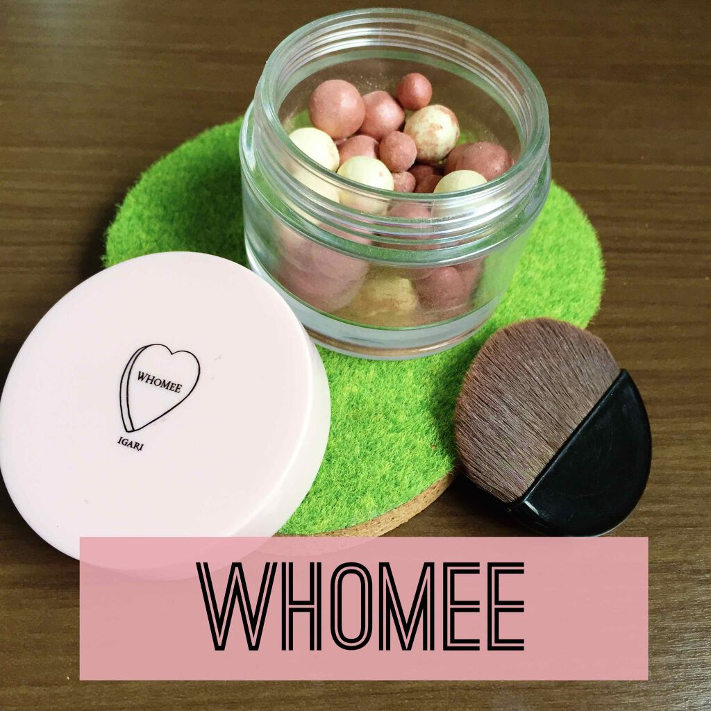 キラチークダイナボール/WHOMEE/パウダーチークを使ったクチコミ（1枚目）