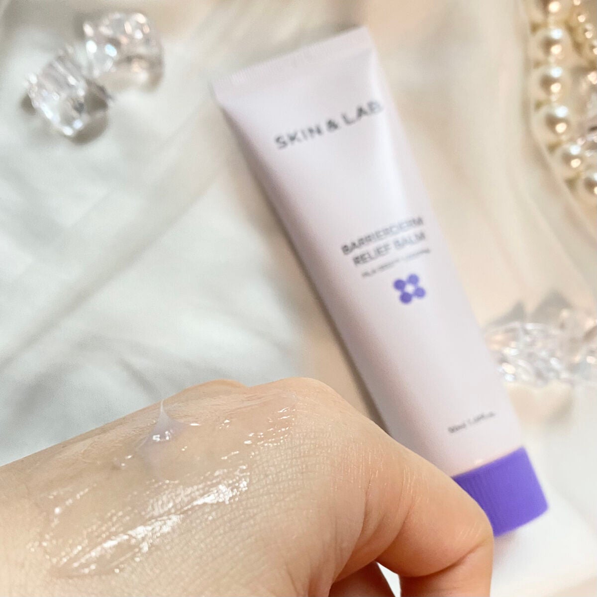 バリアダームリリーフバーム/SKIN&LAB/フェイスバームを使ったクチコミ(4枚目)