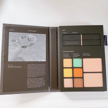 Makeup Book Issue  メイクアップブックイッシュ No. 02 フルートフォレスタ/Matièr/メイクアップキットを使ったクチコミ（3枚目）