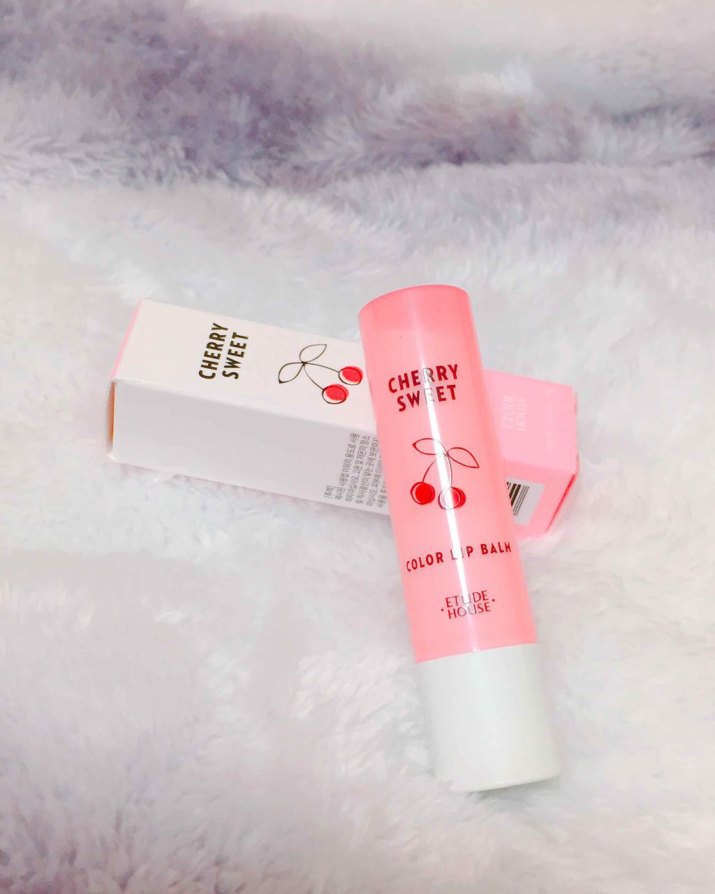 チェリースイート カラーリップバーム/ETUDE/口紅を使ったクチコミ（1枚目）