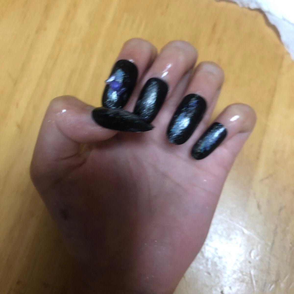 ジェルネイル(ライト対応)/セリア/ジェルネイルを使ったクチコミ(1枚目)