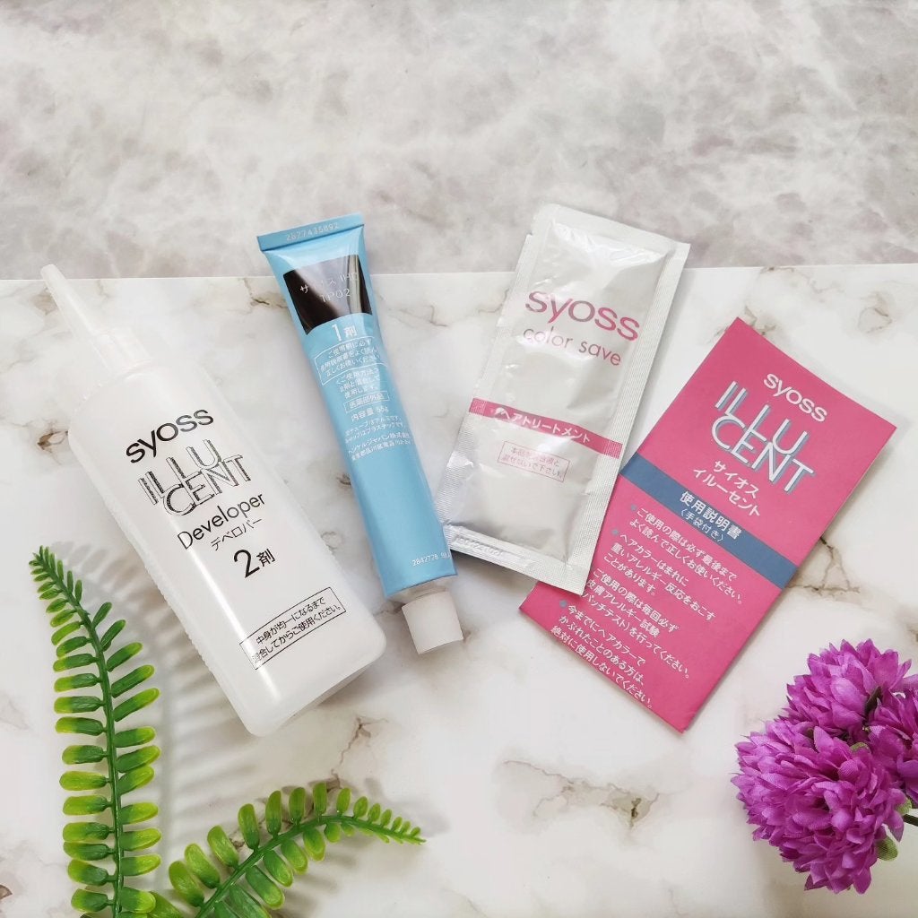 イルーセント ミルキーヘアカラー/サイオス/ヘアカラーを使ったクチコミ(2枚目)