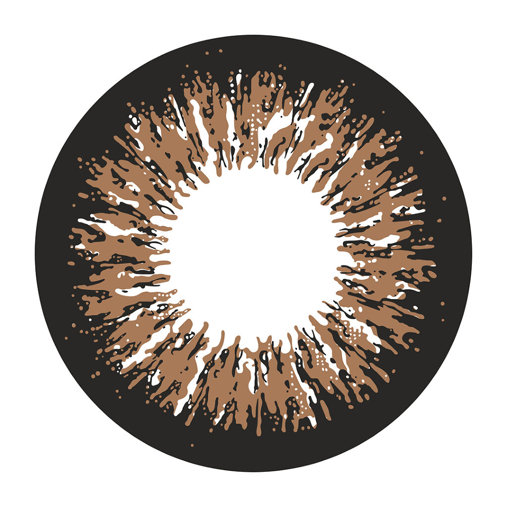 Twinkle Eyes 1day＜ピーチシリーズ＞ ドーリーショコラ