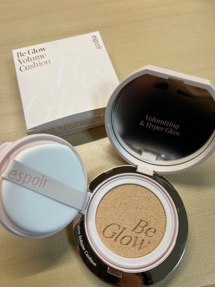 espoir エスポア ビーグロー ボリュームクッションのクチコミ「💐espoir
ビーグローボリュームクッション
21アイボリー
水分たっぷりのみずみずしいテ.....」(1枚目)