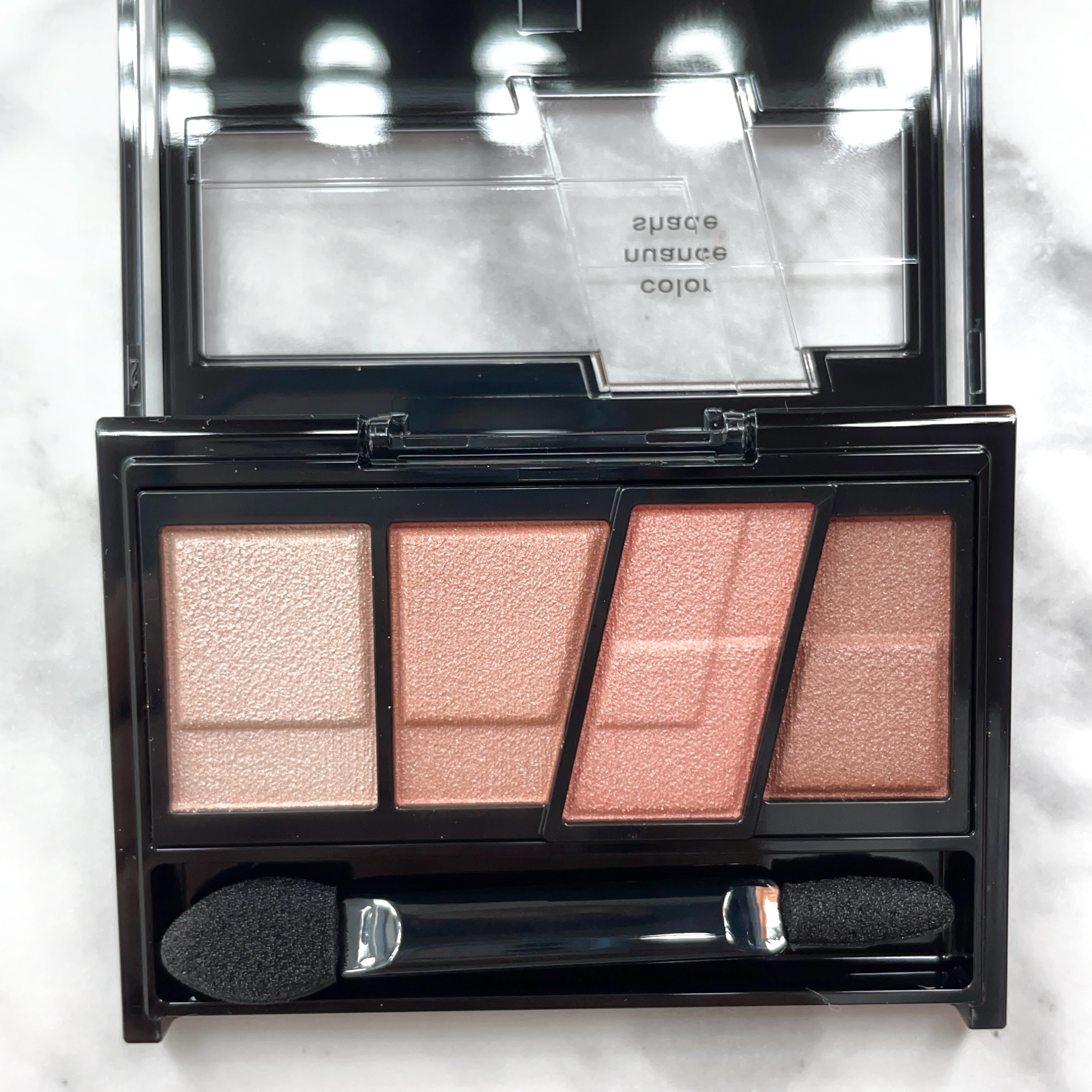 デザイニングブラウンアイズ EX-1 スプリングブラウン(限定)/KATE/アイシャドウパレットを使ったクチコミ（2枚目）