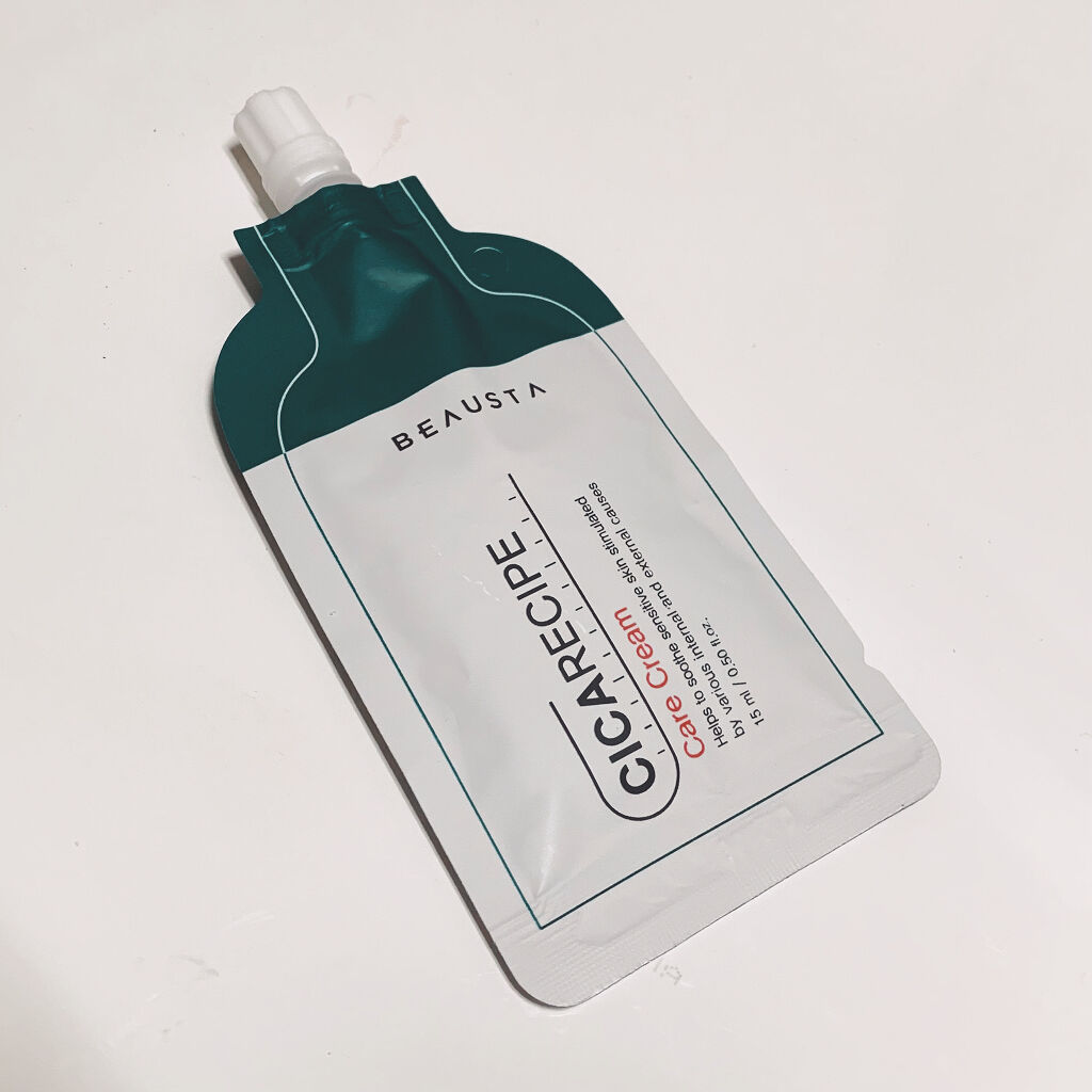 CICA ケアクリーム/BEAUSTA/フェイスクリームを使ったクチコミ（2枚目）