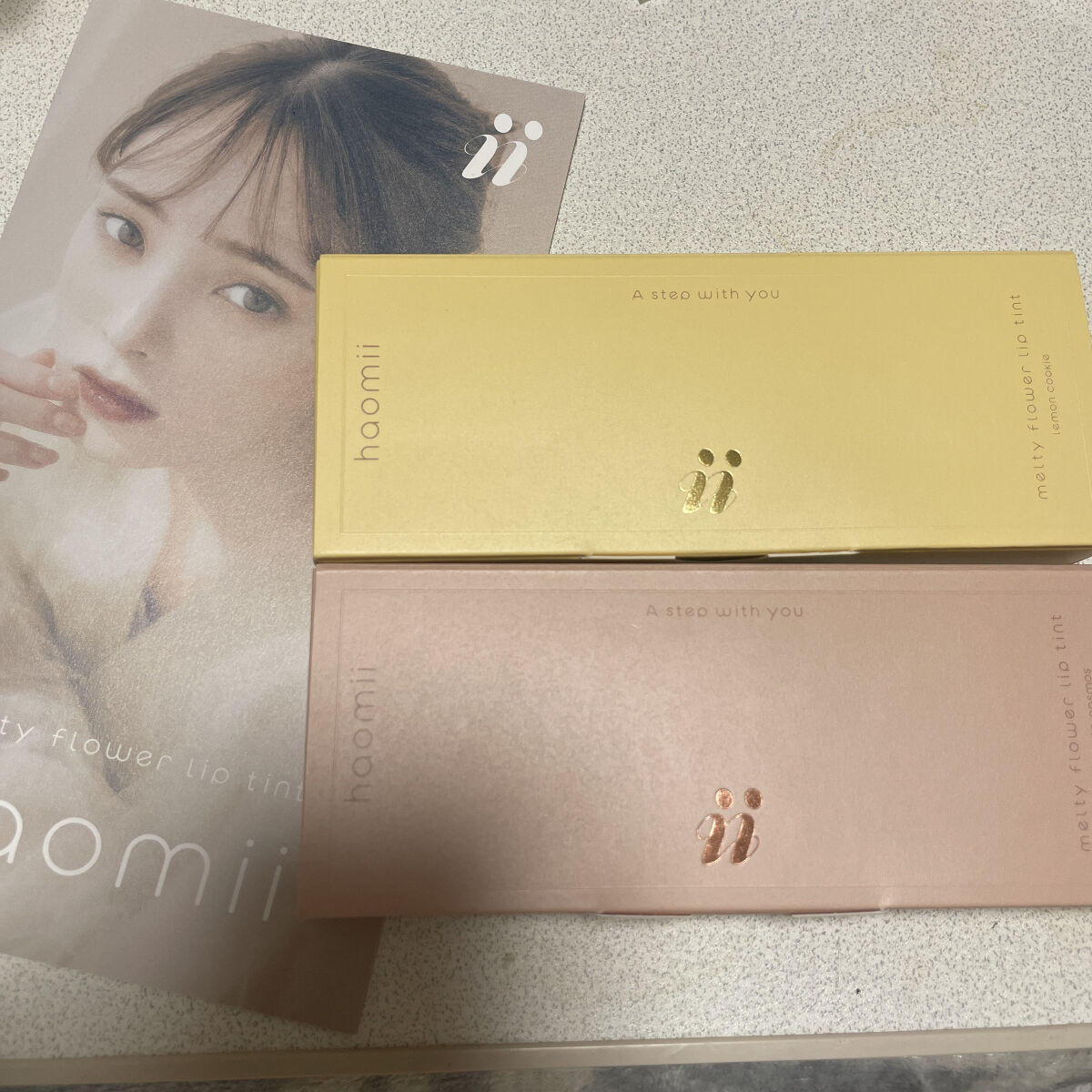 Melty flower lip tint/haomii/口紅を使ったクチコミ（1枚目）