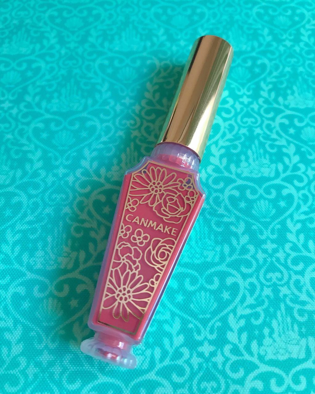 リップティントマット 01 コーラル/キャンメイク/リップグロスを使ったクチコミ（1枚目）