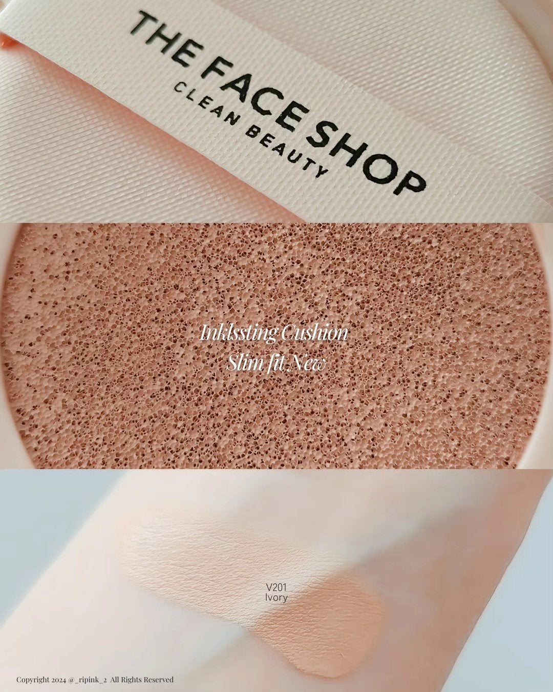 インクラスティングクッション/THE FACE SHOP/クッションファンデーションを使ったクチコミ(5枚目)