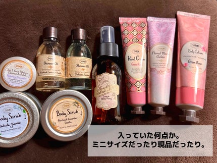 アドベントカレンダー 2022/SABON/その他キットセットを使ったクチコミ(4枚目)
