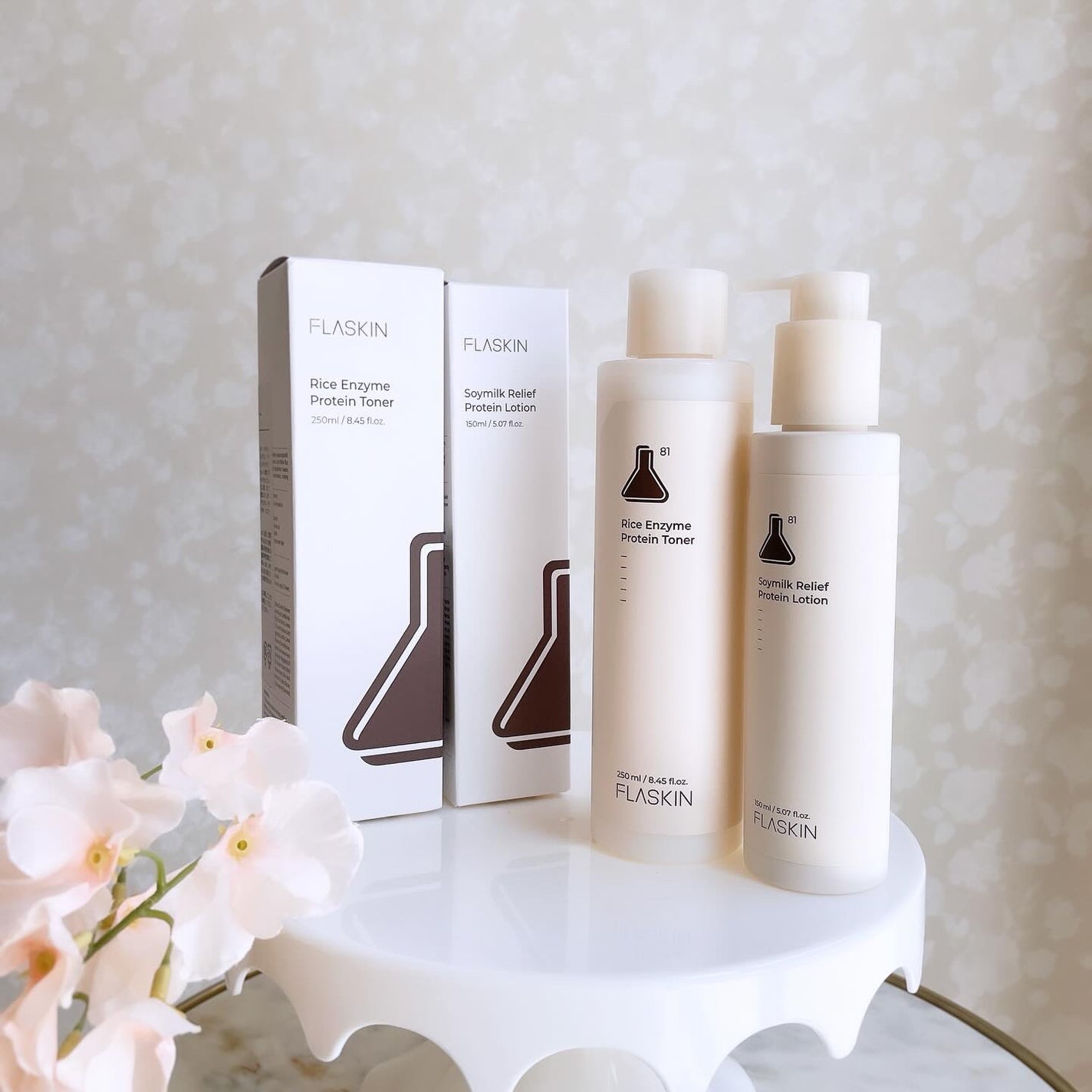 白米一番搾りタンパク質トナー/FLASKIN/化粧水を使ったクチコミ(5枚目)