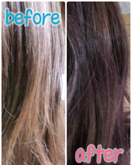 泡カラー/リーゼ/ヘアカラーを使ったクチコミ(2枚目)