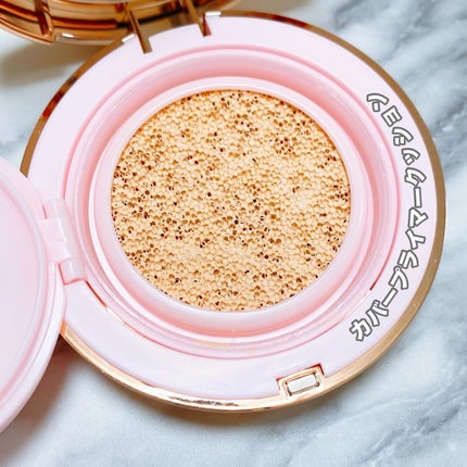 ピンクティーツリーカバークッション/APLIN/クッションファンデーションを使ったクチコミ(6枚目)