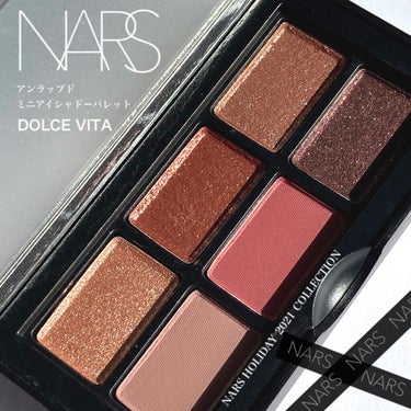 アンラップド ミニアイシャドーパレット DOLCE VITA/NARS/パウダーアイシャドウを使ったクチコミ（1枚目）