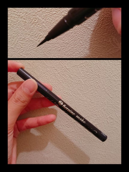 スムースリキッドアイライナー スーパーキープ/ヒロインメイク/リキッドアイライナーを使ったクチコミ(2枚目)