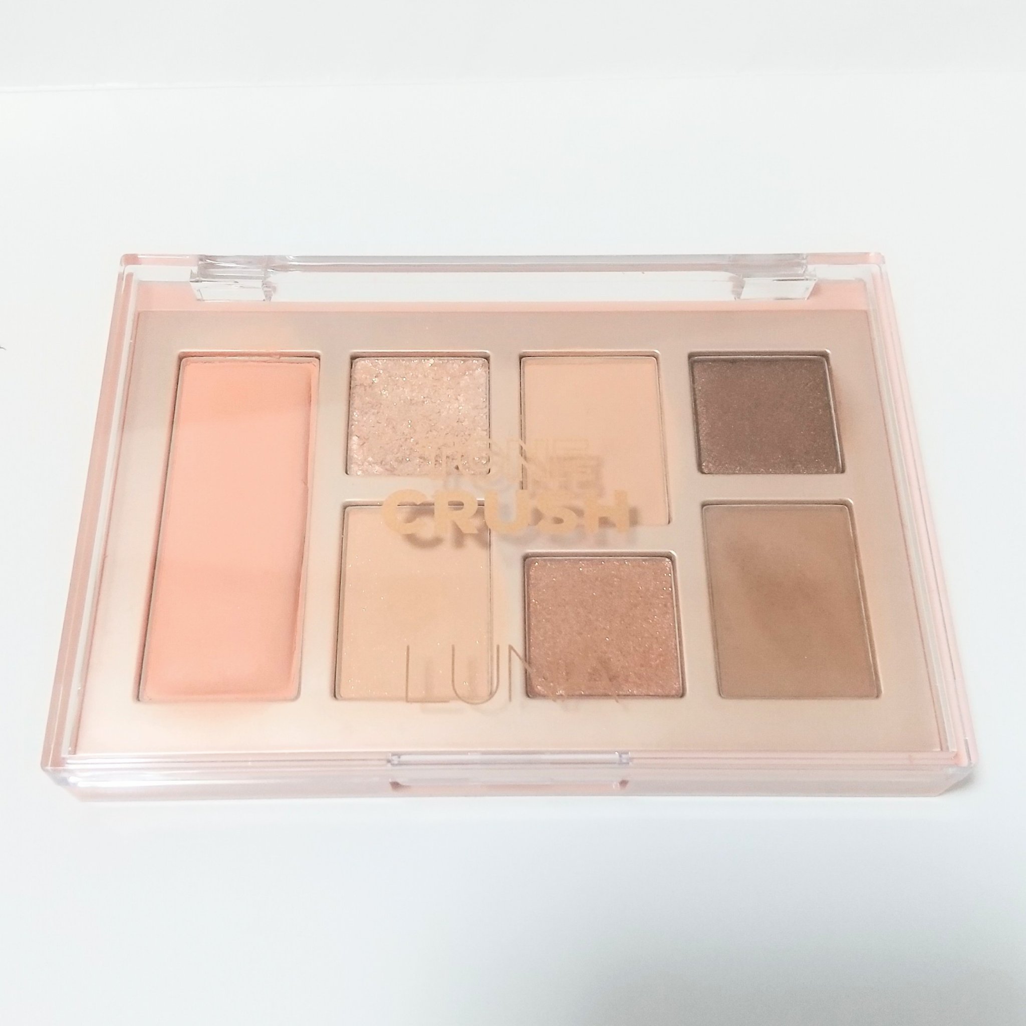 トーンクラッシュアイシャドウパレット 01サンバーストサンド/LUNA/アイシャドウパレットを使ったクチコミ（1枚目）