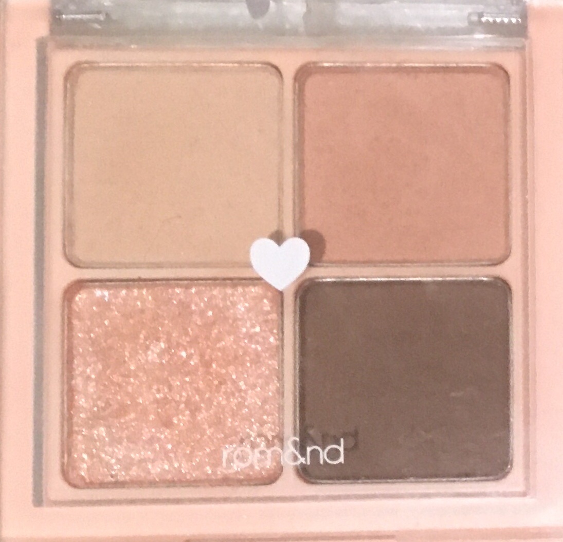 ベターザンアイズ/rom&nd/アイシャドウパレットを使ったクチコミ（1枚目）