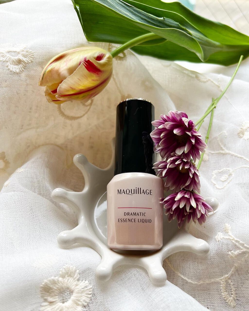 ドラマティックエッセンスリキッド/マキアージュ/リキッドファンデーションを使ったクチコミ（1枚目）