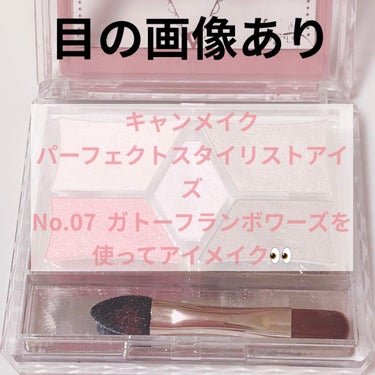 【旧品】パーフェクトスタイリストアイズ/キャンメイク/パウダーアイシャドウを使ったクチコミ（1枚目）