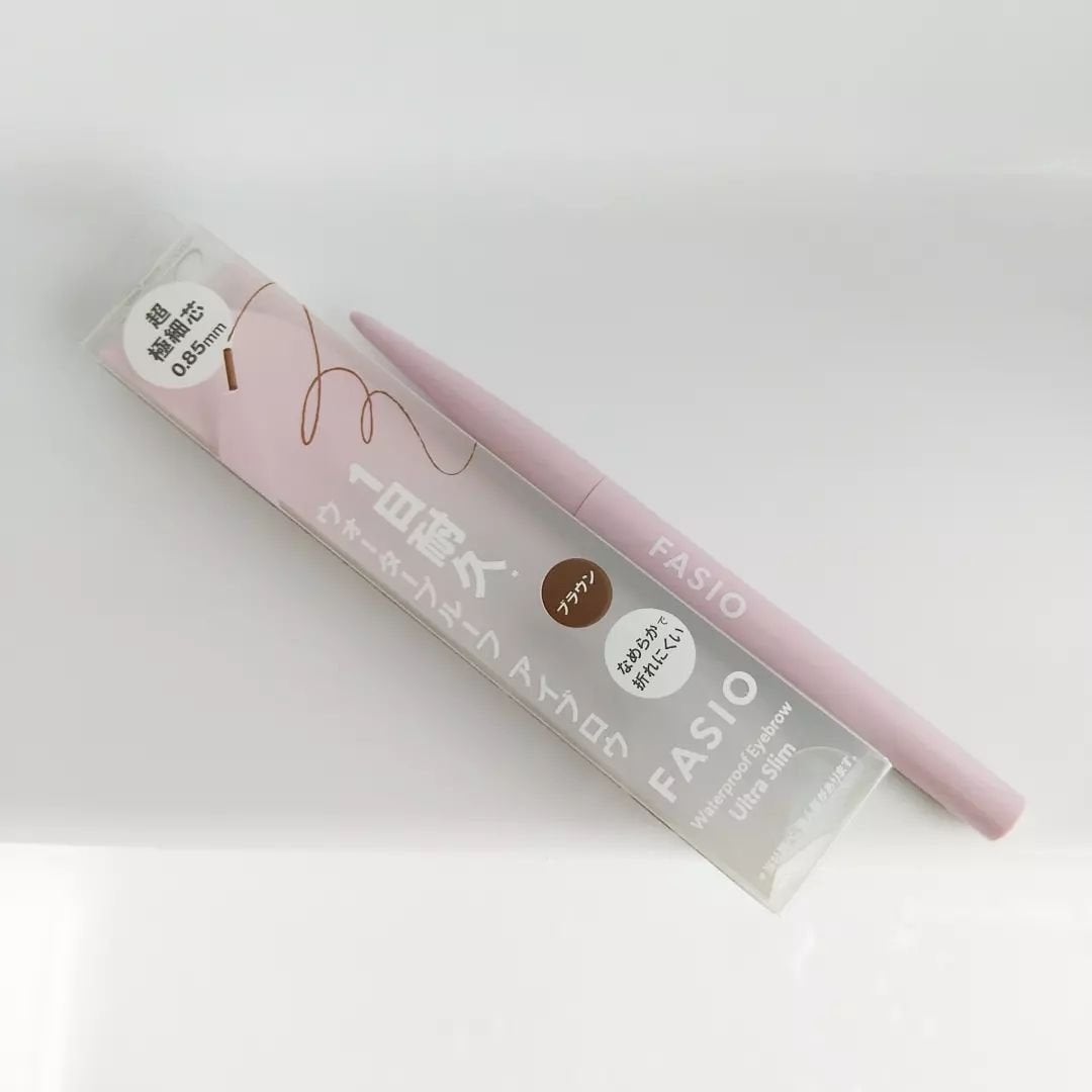ウォータープルーフ アイブロウ(超極細芯)/FASIO/アイブロウペンシルを使ったクチコミ(2枚目)