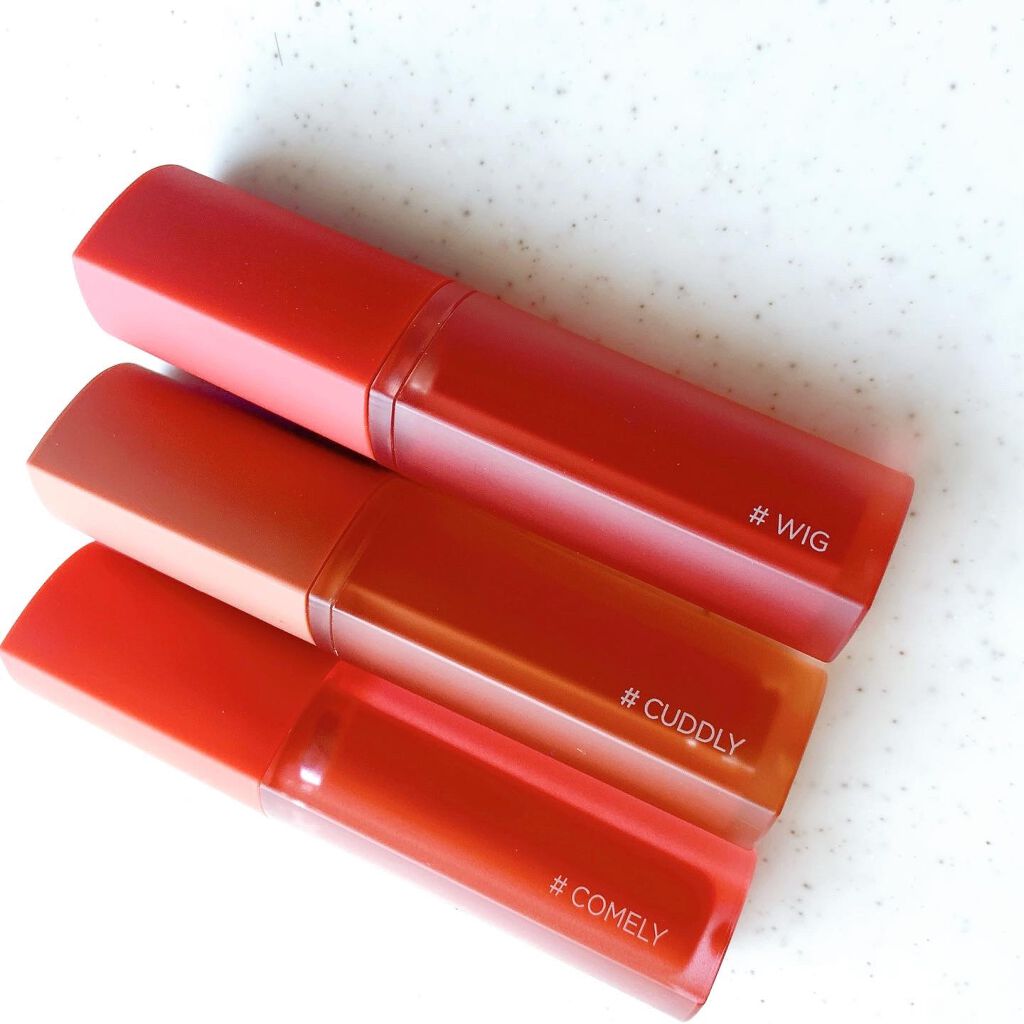 ホリカホリカ ハートクラッシュグローティントエアー 02 ウィグ/HOLIKA HOLIKA/リップティントを使ったクチコミ（3枚目）