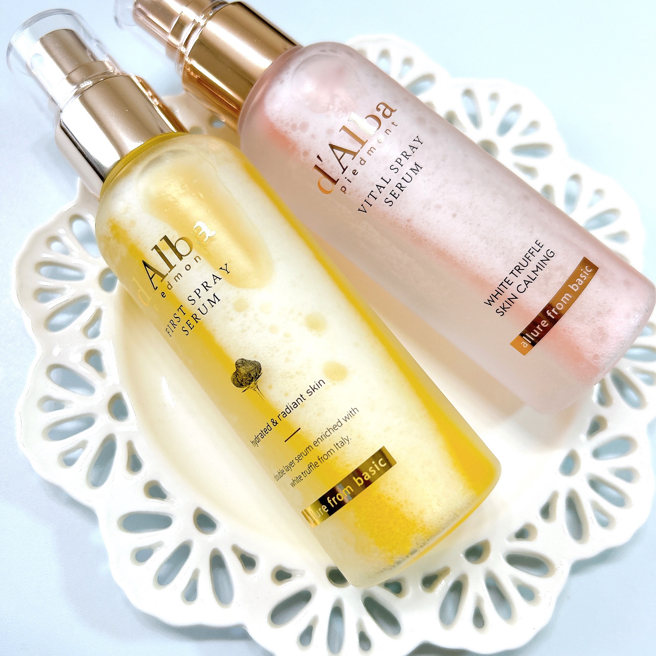 ダルバ ホワイトトリュフファーストスプレーセラム/ダルバ/ミスト状化粧水を使ったクチコミ（2枚目）