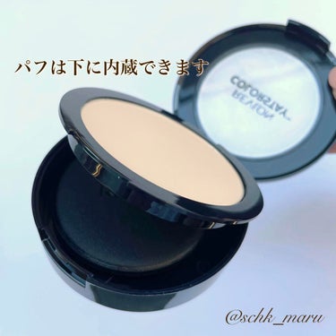 カラーステイ プレスト パウダー N/REVLON/プレストパウダーを使ったクチコミ（7枚目）